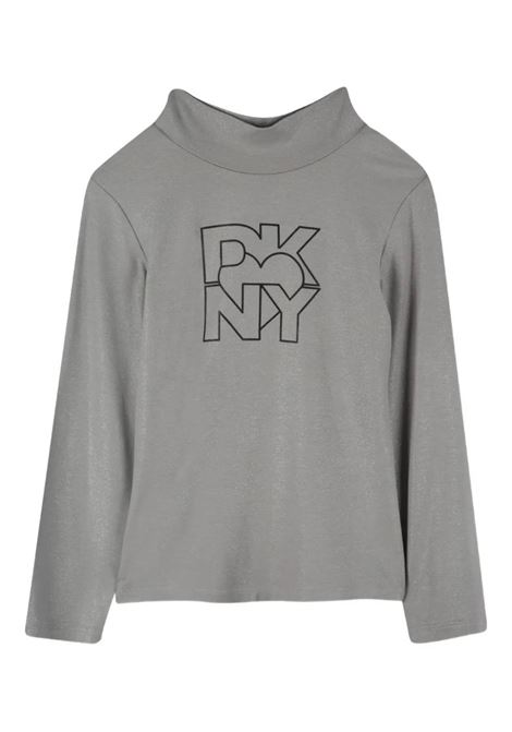 T-shirt con logo DKNY KIDS | D62420016